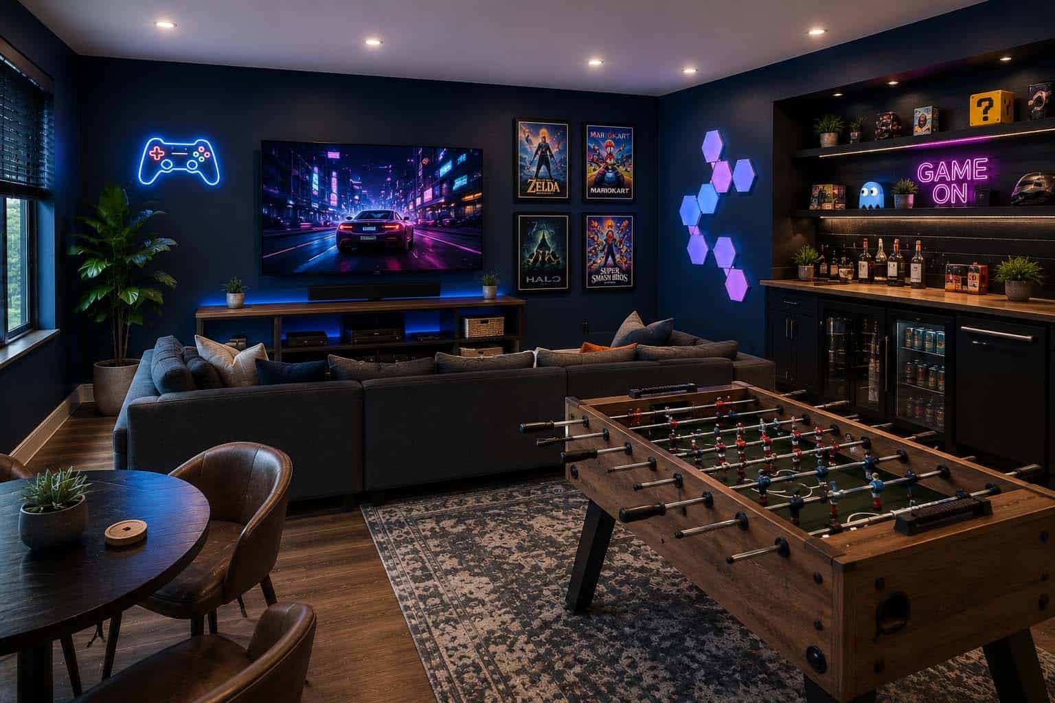 The 5 Best Paint Colors for a Man Cave